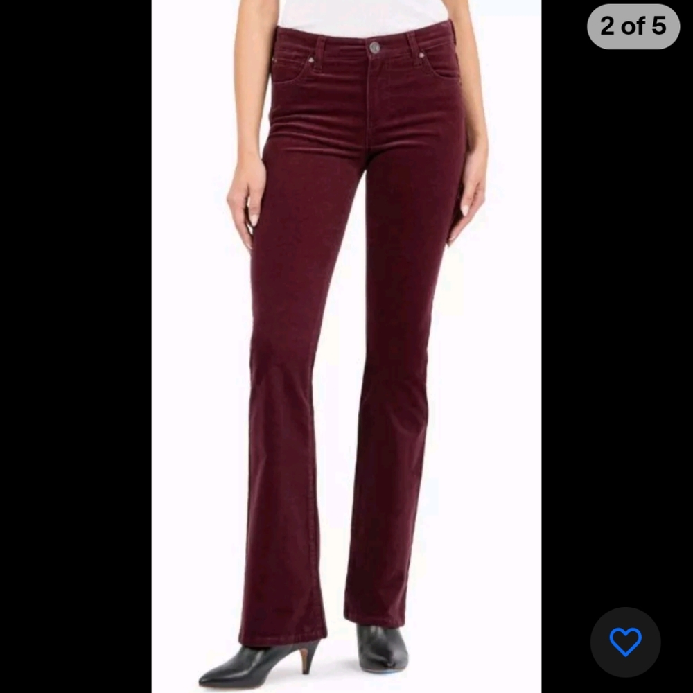 KUT from the Kloth | Karen Baby Bootcut Corduroy Pants